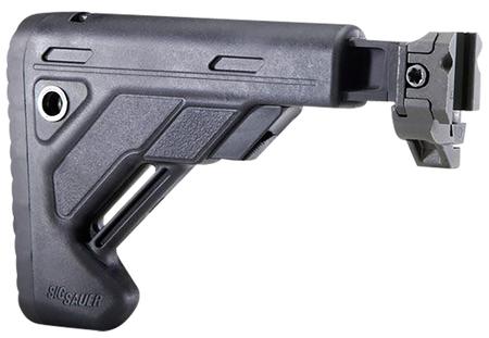 Sig Sauer STOCKXFOLDTELE0BLK MCX/MPX  Black Synthetic Telescoping Folding Fits Sig MPX/MCX 1913 Picatinny Rail Mount