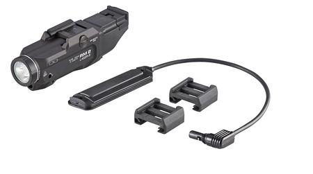 Streamlight 69447 TLR RM 2 Weapon Light w/Laser 1000 Lumens Output White LED Light Red Laser 200 Meters Beam Rail Grip Clamp Mount Black Anodized Aluminum