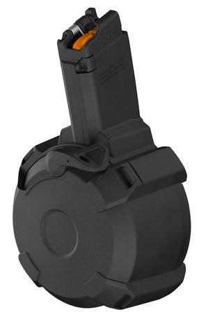 Magpul MAG1035-BLK PMAG D-50 EV9 Black Drum 50rd 9mm Luger for CZ Scorpion EVO 3 S1