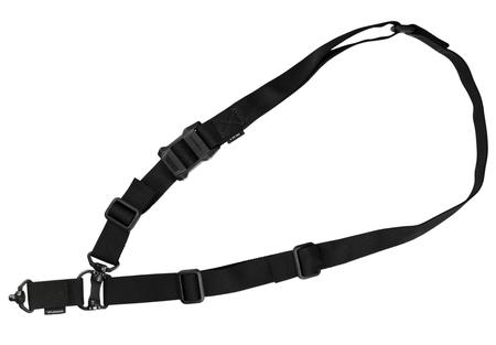 Magpul MAG953-BLK MS4 QDM Sling made of Black Nylon Webbing with 1.25