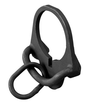 Magpul MAG500-BLK ASAP Sling Attachment made of Steel with Maganese Phosphate Black Finish & is Ambidextrous for AR-15, M4 Models with Mil-Spec or Commercial Buffer Tubes