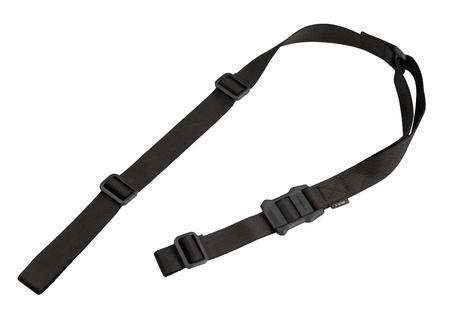 Magpul MAG513-BLK MS1 Sling made of Black Nylon Webbing with 48