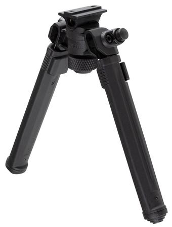 Magpul MAG951-BLK Bipod  made of Aluminum with Black Finish, ARMS 17S-Style Attachment,  6.80-10.30