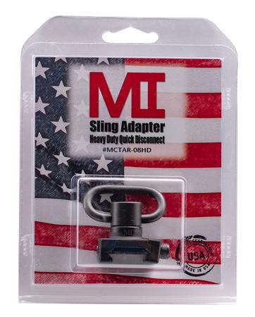 Midwest Industries MCTAR08HD Quick Detach  Front Sling Adapter HD Black Aluminum