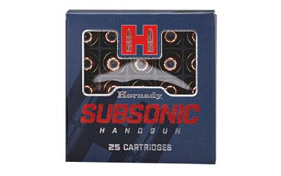 Hornady 90287 Subsonic Target/Varmint 9mm Luger 147 gr Hornady XTP Subsonic (XTPSUB) 25 Per Box/ 10 Cs