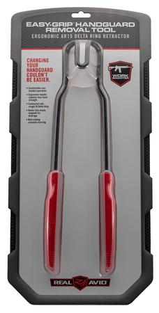 Real Avid AVEGHRT Easy Grip Handguard Removal Tool Black/Red Metal Rifle AR15/M16 Rubber Handle