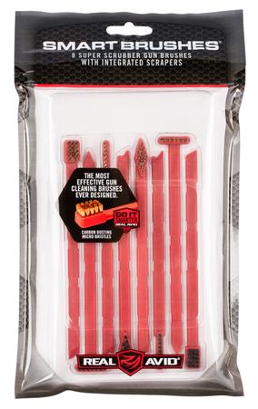 Real Avid AVSB01 Smart Brush  Multi-Caliber Universal Firearm Plastic 5.50