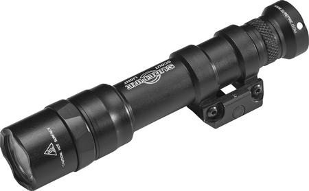 SureFire M600DFBK M600DF Scout Weapon Light Rifle 1200/1500 Lumens White LED Black Anodized Aluminum 250 Meters Beam
