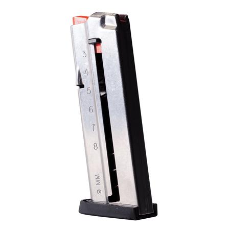 Smith & Wesson 3012704 M&P9  8rd Magazine Fits S&W M&P Shield EZ 9mm Luger Blued