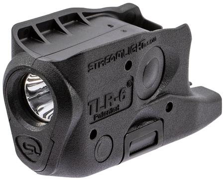 Streamlight 69282 TLR-6 Weapon Light Fits Glock 26/27/33 100 Lumens Output White LED Light 89 Meters Beam Trigger Guard Mount Matte Black Polymer
