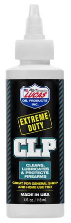 Lucas Oil 10915 Extreme Duty CLP Cleans, Lubricates, Prevents Rust & Corrosion 4 oz Squeeze Bottle
