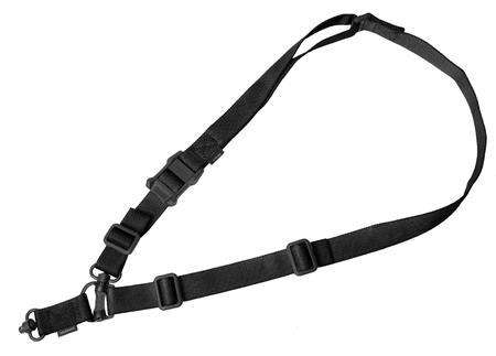 Magpul MAG518-BLK MS4 Sling GEN2 made of Black Nylon Webbing with 1.25
