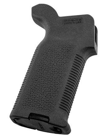 Magpul MAG522-BLK MOE-K2 Grip Aggressive Textured Black Polymer for AR-15, AR-10, M4, M16, M110, SR25