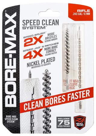 Real Avid AVBMSET243 Bore-Max Speed Clean Upgrade Set 243 Cal Rifle