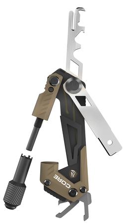 Real Avid AVGTCORAR Core Gun Tool Olive Green/Black Stainless Steel Rifle Firearm AR-15