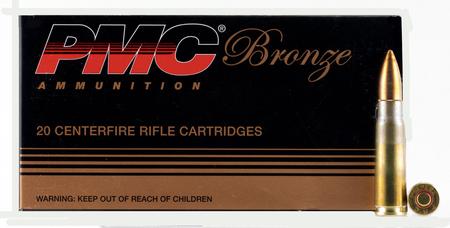PMC 762A Bronze Target 7.62x39mm 123 gr Full Metal Jacket (FMJ) 20 Per Box/ 25 Cs