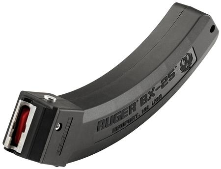 Ruger 90361 BX-25  25rd Magazine Fits Ruger 10/22/SR/77/Charger 22LR Black