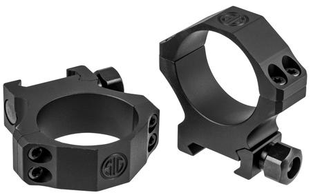 Sig Sauer Electro-Optics SOA10017 Alpha1 Hunting Scope Ring Set For Rifle Weaver High 34mm Tube 0 MOA Black Powder Coated Aluminum