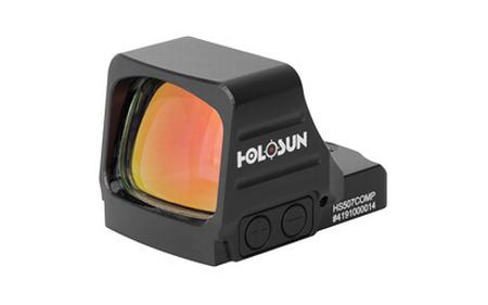 Holosun HS507COMP HS507COMP  Black Anodized 1.1 x 0.87 CRS Red  Multi Reticle.