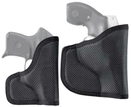 DeSantis Gunhide N38BJ02Z0 Nemesis  Pocket Black Rubberized Fabric Fits Taurus 85/850 CIA/85CH Fits 2