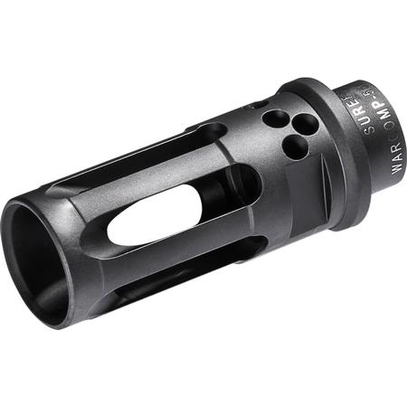 SureFire WARCOMP556CTN1228 Warcomp QD Flash Hider 22 Cal (5.56mm) 1/2