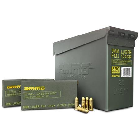 Ammo Inc Mle 124gr 9mm 350rnds Ac