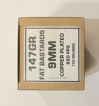 Badlands 147 Gr 9mm Fat Bastards 100rnd