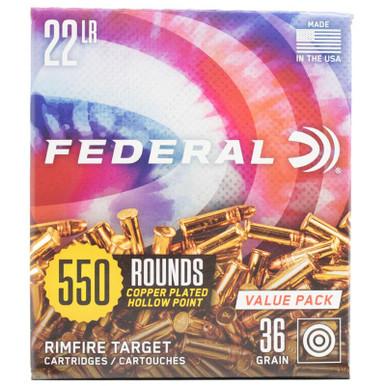 Federal 22lr, 36gr, Cphp, 550ct