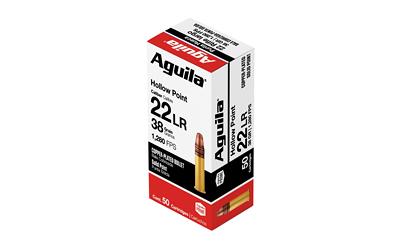 Aguila 22lr, 38gr, Hp 50 Rds