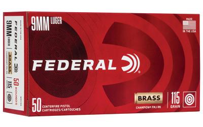 Federal Champion 9mm 115gr 50rd
