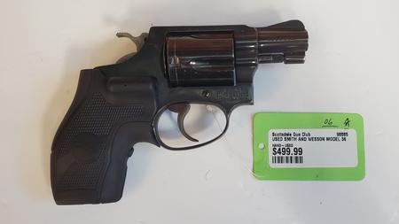 Used Smith And Wesson Model 36