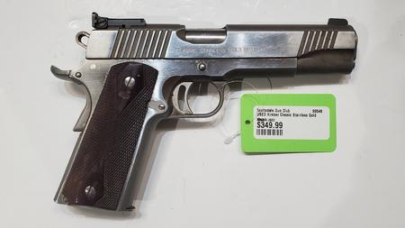 Used Kimber Classic Stainless Gold Match