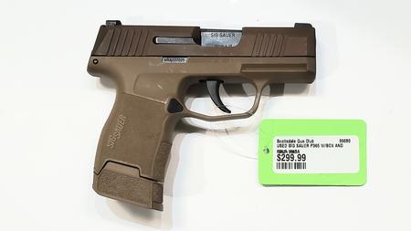 Used Sig Sauer P365 W/box And Four Maga