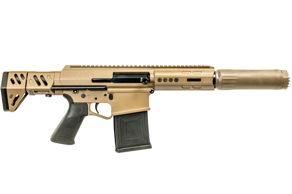 Genesis Gen-12 SBS FDE w/ Suppressor | Compact Tactical Platform