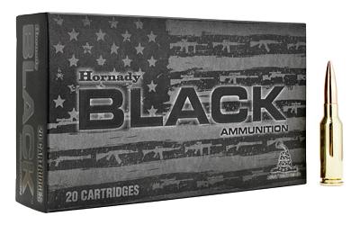 Hornady, Black, 6mm Arc, 105 Grain, Boat Tail Hollow Point, 20 Round Box