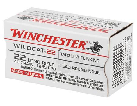 Winchester Wildcat .22lr 40gr 50rd