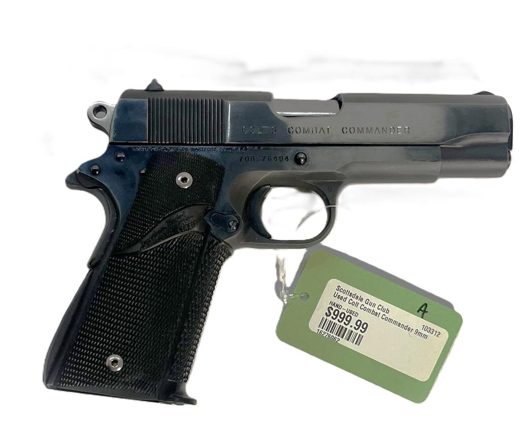 Colt`s Manufacturing Used Colt Combat Commander 9mm | Scottsdale Gun Club